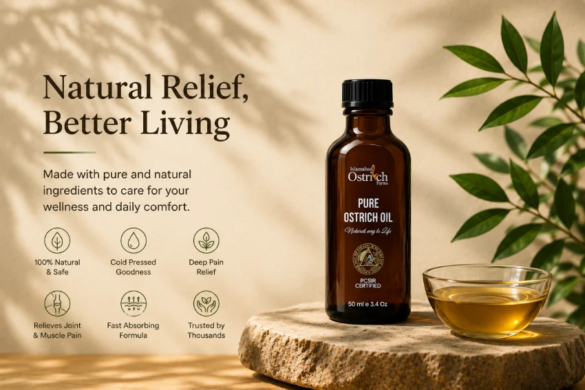 About Pure Ostrich Oil 50ml