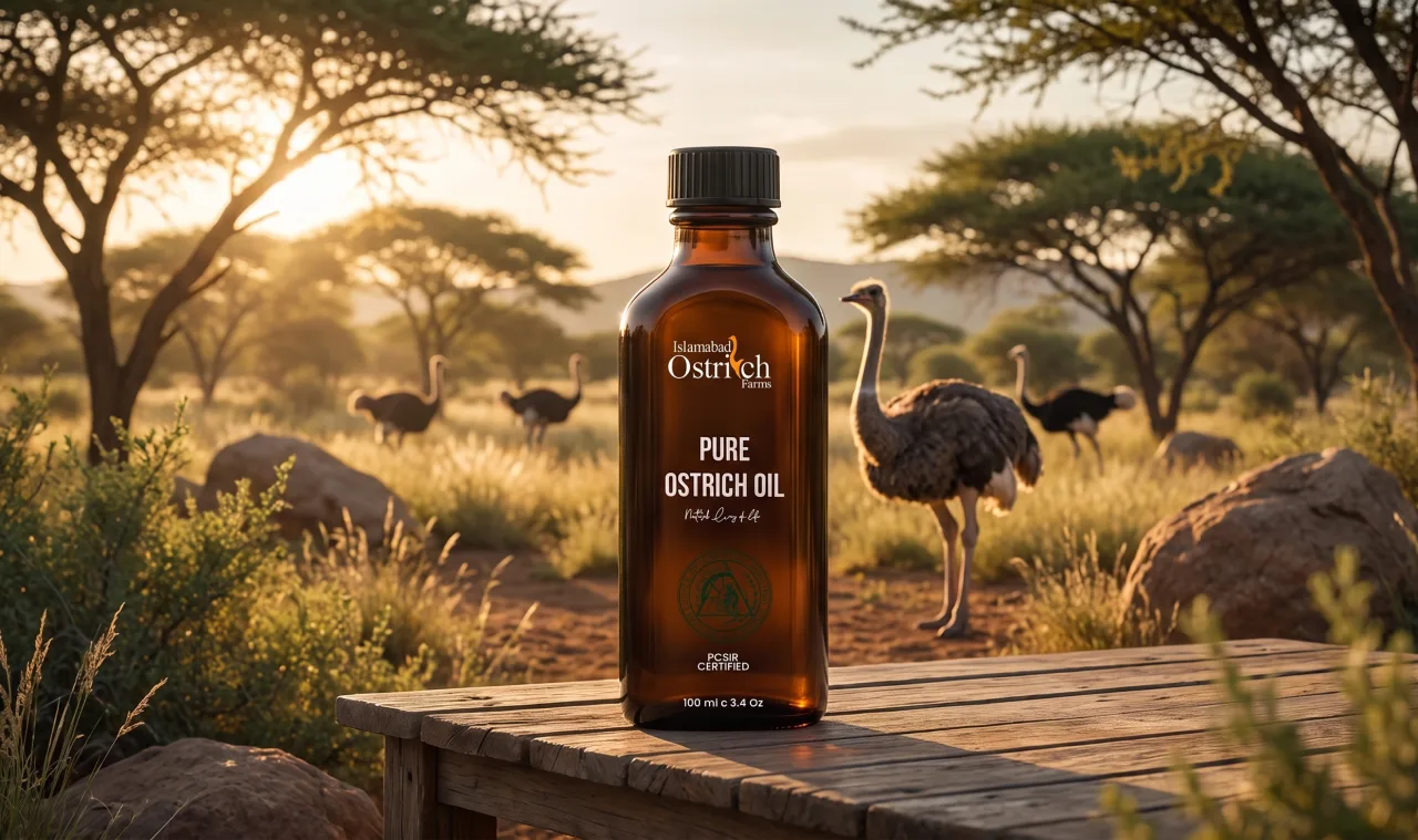 Pure Ostrich Oil 100ml image Two
