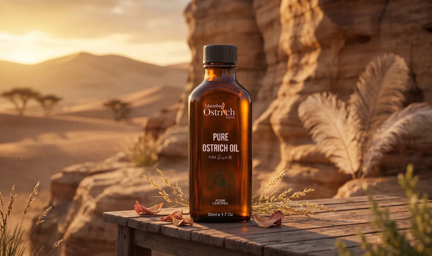 Pure Ostrich Oil 50ml Banner