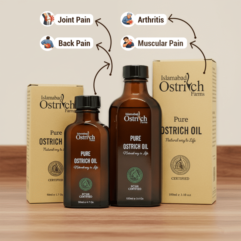 pure ostrich oil benefits