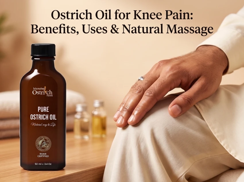 Ostrich Oil for Knee Pain: Benefits, Uses & Natural Massage