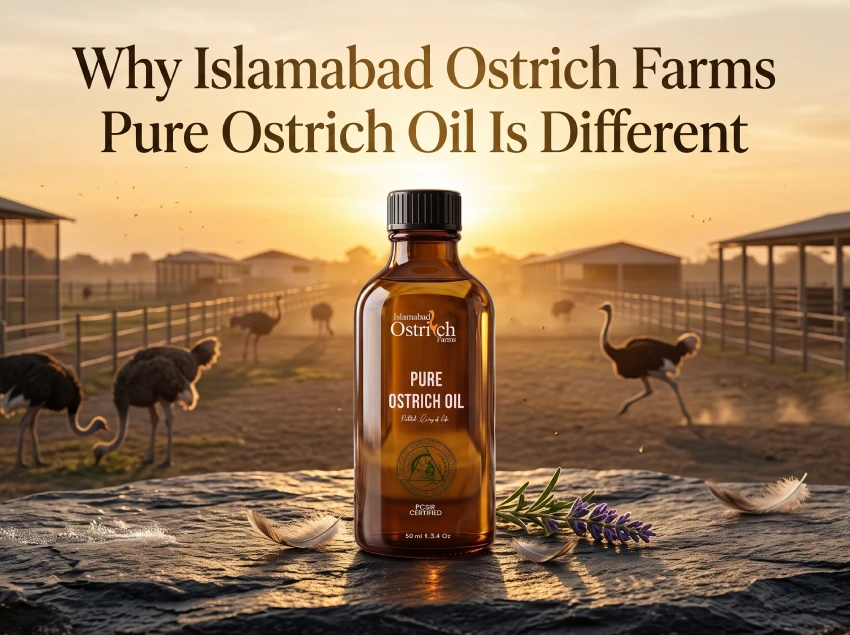 Why Islamabad Ostrich Farms Pure Ostrich Oil Is Different