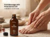 Foot massage with Pure Ostrich Oil