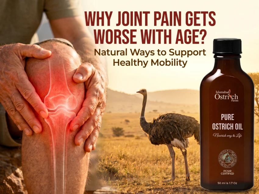 Why Joint Pain Gets Worse With Age? Natural Ways to Support Healthy Mobility
